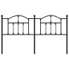 Tête de lit de remplacement métal noir 180 cm 627312627312