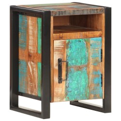 Table de chevet 40x35x55 cm Bois de récupération massif 627317627317