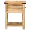 Table de chevet 40x40x50 cm bois de manguier massif 627318627318