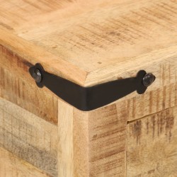 Table de chevet 40x40x50 cm bois de manguier massif 627318627318