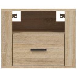 Tables de chevet murales 2 pcs Chêne sonoma 50x36x40 cm 627320627320