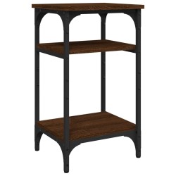 Table d'appoint Chêne marron 35x30x60 cm Bois d'ingénierie 627323627323