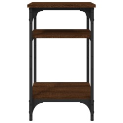 Table d'appoint Chêne marron 35x30x60 cm Bois d'ingénierie 627323627323