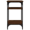 Table d'appoint Chêne marron 35x30x60 cm Bois d'ingénierie 627323627323