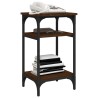 Table d'appoint Chêne marron 35x30x60 cm Bois d'ingénierie 627323627323