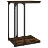 Table d'appoint Chêne fumé 40x30x60 cm Bois d'ingénierie 627324627324