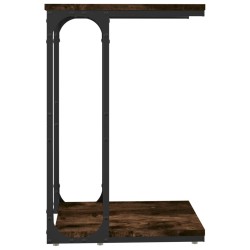 Table d'appoint Chêne fumé 40x30x60 cm Bois d'ingénierie 627324627324