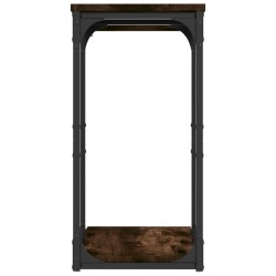 Table d'appoint Chêne fumé 40x30x60 cm Bois d'ingénierie 627324627324