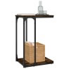 Table d'appoint Chêne fumé 40x30x60 cm Bois d'ingénierie 627324627324