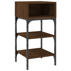 Tables de chevet 2 pcs chêne marron 35x34,5x70 cm 627325627325