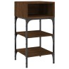 Tables de chevet 2 pcs chêne marron 35x34,5x70 cm 627325627325