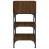 Tables de chevet 2 pcs chêne marron 35x34,5x70 cm 627325627325