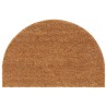 Tapis de porte naturel demi-rond 40x60cm fibre de coco touffeté 627329627329