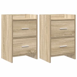 Tables de chevet 2 pcs Chêne Sonoma 40 x 30 x 60 cm 627331627331