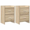 Tables de chevet 2 pcs Chêne Sonoma 40 x 30 x 60 cm 627331627331