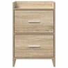 Tables de chevet 2 pcs Chêne Sonoma 40 x 30 x 60 cm 627331627331