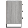 Table de chevet sonoma gris 40x40x66 cm bois d'ingénierie 627335627335