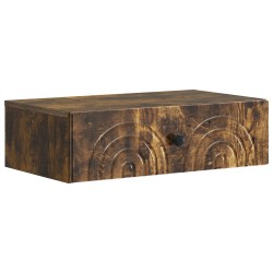 Table d'appoint murale Chêne fumé 59 x 34,5 x 17 cm 627336627336