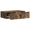 Table d'appoint murale Chêne fumé 59 x 34,5 x 17 cm 627336627336
