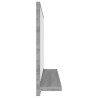 Miroir de bain Sonoma gris 40x10,5x37 cm Bois d'ingénierie 627340627340