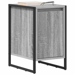 Table de chevet Gris Sonoma 39,5 x 30 x 50 cm Bois d'ingénierie 627344627344