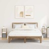 Table de chevet 2 pc Chêne artisanal 25,5 x 22 x 49,5 cm 627345627345