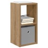 Table de chevet 2 pc Chêne artisanal 25,5 x 22 x 49,5 cm 627345627345