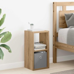 Table de chevet 2 pc Chêne artisanal 25,5 x 22 x 49,5 cm 627345627345