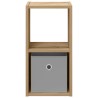 Table de chevet 2 pc Chêne artisanal 25,5 x 22 x 49,5 cm 627345627345