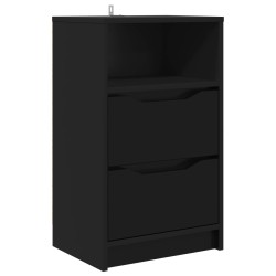 Table de chevet Noir 40 x 30 x 467 cm Bois d'ingénierie 627346627346