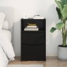 Table de chevet Noir 40 x 30 x 467 cm Bois d'ingénierie 627346627346
