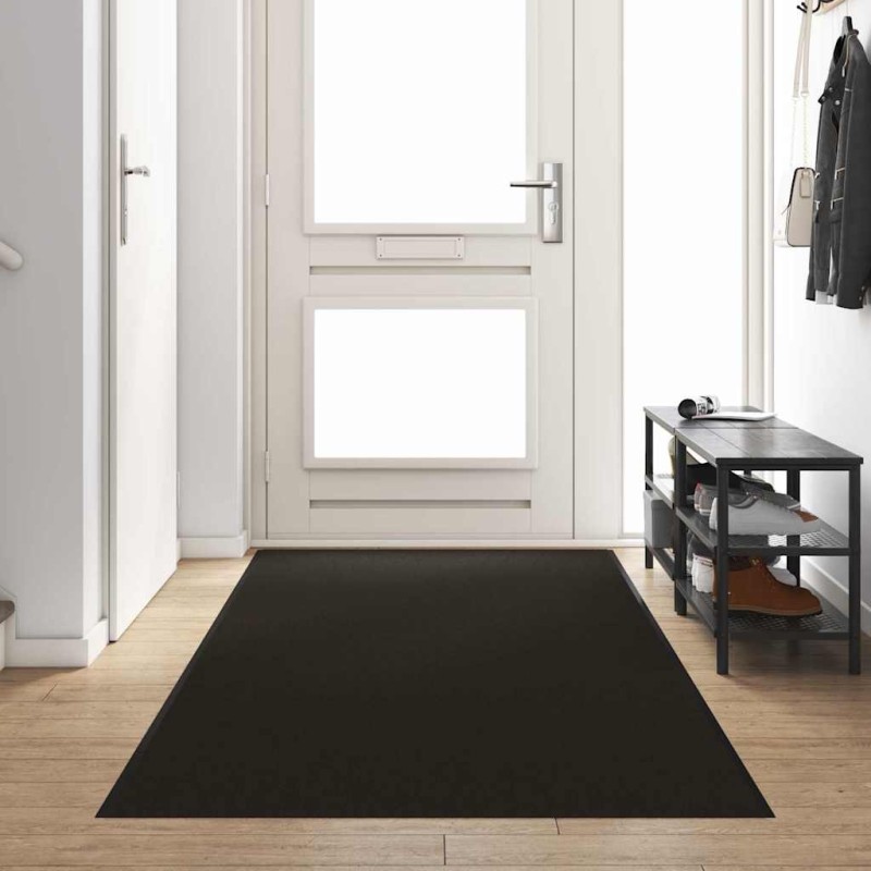 Tapis d'entrée Noir 120 x 400 cm 100% Polyamide 627347627347