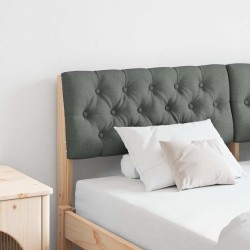 Tête de lit capitonnée Gris foncé 150 cm Pin massif 627352627352