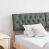 Tête de lit capitonnée Gris foncé 150 cm Pin massif 627352627352