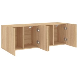 Meubles TV muraux 2 pcs chêne sonoma 60x30x41 cm 627353627353