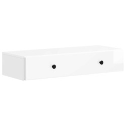 Table d'appoint murale Blanc brillant 87,5 x 34,5 x 17 cm 627356627356