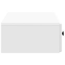 Table d'appoint murale Blanc brillant 87,5 x 34,5 x 17 cm 627356627356