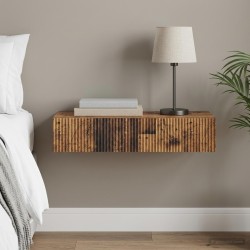 Table d'appoint murale Bois ancien 87,5 x 34,5 x 17 cm 627357627357