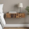 Table d'appoint murale Bois ancien 87,5 x 34,5 x 17 cm 627357627357