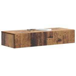 Table d'appoint murale Bois ancien 87,5 x 34,5 x 17 cm 627357627357