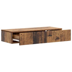 Table d'appoint murale Bois ancien 87,5 x 34,5 x 17 cm 627357627357
