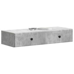 Table d'appoint murale Gris béton 87,5 x 34,5 x 17 cm 627358627358