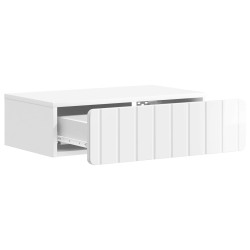 Table d'appoint murale Blanc brillant 59 x 34,5 x 17 cm 627359627359