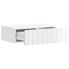 Table d'appoint murale Blanc brillant 59 x 34,5 x 17 cm 627359627359