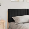 Tête de lit capitonnée Marron et Noir 150 cm Pin massif 627360627360