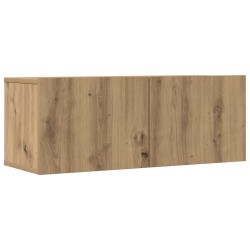 Meubles TV muraux 2 pcs chêne artisanal 80x30x30 cm 627361627361