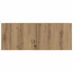 Meubles TV muraux 2 pcs chêne artisanal 80x30x30 cm 627361627361