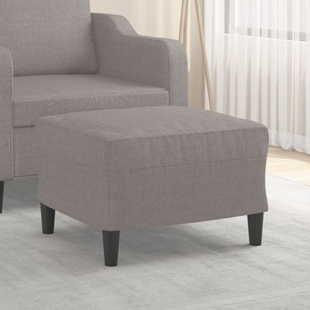 Repose-pied Taupe 60x50x41 cm Tissu 627365627365