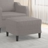 Repose-pied Taupe 60x50x41 cm Tissu 627365627365