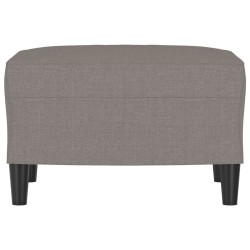 Repose-pied Taupe 60x50x41 cm Tissu 627365627365